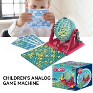 Counter Bingo Ball Lotto Card Cage Game Home Simulation Toy Set Bingo Game