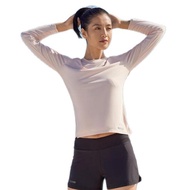 เสื้อวิ่ง เสื้อวิ่งหญิง เสื้อยืดแขนยาวผู้หญิงสำหรับใส่วิ่ง รุ่น RUN SUN PROTECT เสื้อแขนยาว เสื้อกัน