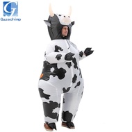 [Gazechimp] Inflatable Cow Costume Cow Inflatable Costume Party Adults Halloween Costume