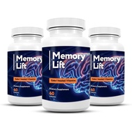 Brain Support Supplement, GABA Inositol Vitamins Complex, 60 Capsules (3)