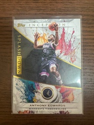 Anthony Edwards S-6 Topps Inception card