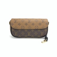 Louis Vuitton lv 棕老花 ivy woc 晶片 肩背包