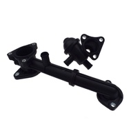 New 2 Pcs Engine Coolant Thermostat Housing Set For Hyundai ATOS MX G4HC 125-0H-H01,902937 25622-025