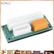 【SGKN】2 Pack Dual PSU Multiple Power Supply Adapter,Add2Psu ATX 24 Pin to  4Pin Connector for BTC Mi