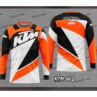 Ktm Racing Team Tshirt / Baju Microfiber Jersi / Jersey Sublimation / Tshirt Jersey