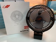Fan 共田 new F25 2023新款 全新 黑/ 5白 芭蕉 夾子 風扇 充電 18650