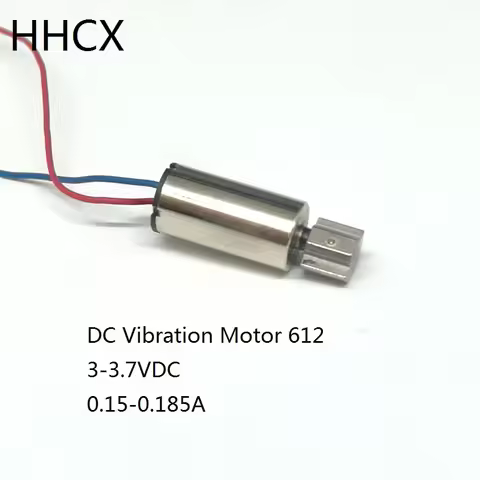 1PCS Vibration Motor 612 Coreless Brushless 3-3.7VDC Motor With Polarization Head For Beauty Massage