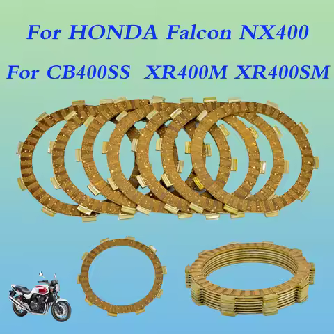 For Honda CB400SS CL400 NX4 Falcon NX400 Motorcycle Clutch Plate Piece Clutch Iron Friction Clutch D