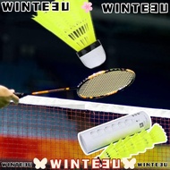WINTE3U Badminton Shuttlecocks, Stable Durable Nylon Badminton,  Outdoor Plastic Indoor Badminton Tr