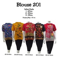 Blouse Batik - Putri Jelita - Blouse Lengan Pendek Balon 201