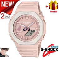 【2-year warranty】Original 100% G Shock Women's Japan Watches GMA-S2100 GM-2100 resin strap wanita Qu