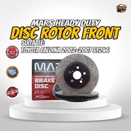 MARS DISC ROTOR FRONT & REAR FOR TOYOTA CALDINA 2002-2007 ST246