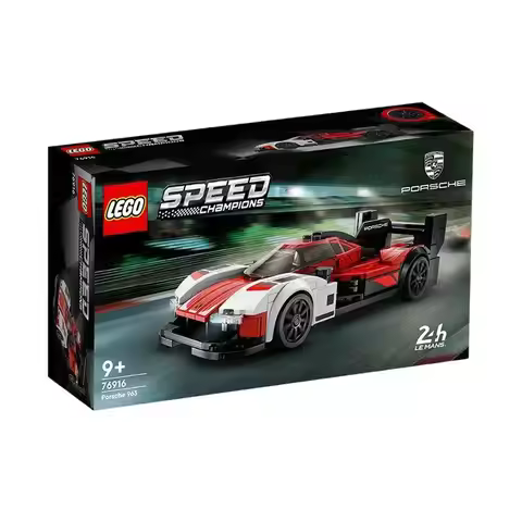 LEGO Speed Champions 76916 Super Racing Series Porsche 963 Boys And Girls Combination Block Toys