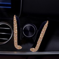 amagogo Car Cell Phone Holder Bling Car Interior Accessories Universal clip Adjustable Air Vent Mount Stand for Windshield Phone Pad Dashboard