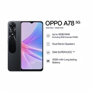 OPPO A78 5G (CPH2483) 8GB + 128GB ORIGINAL OPPO MALAYSIA | 33W SUPERVOOC | 5000mAh BATTERY