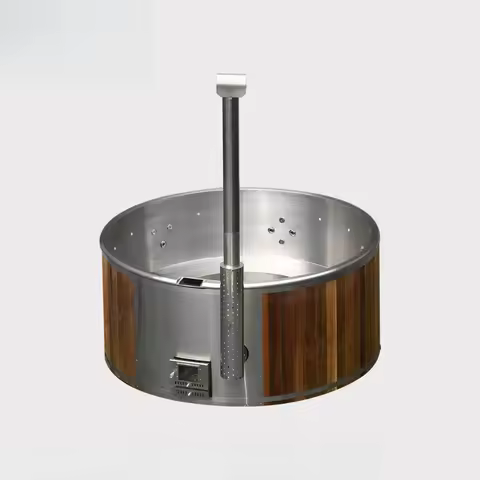 Hot Tub Traditional Red Cedar Firing Portable Jacuzzi