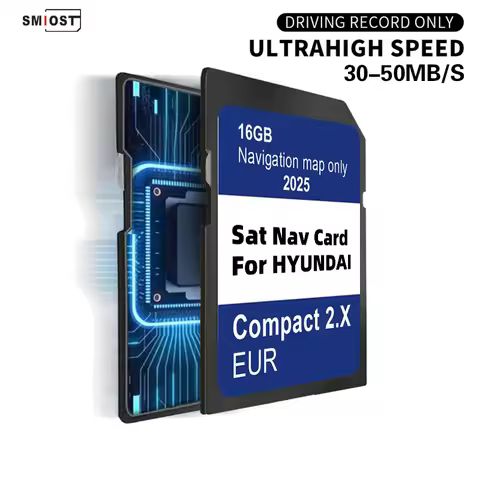 Navigation GEN2 GPS SD Card Compact 2.X for Hyundai H1/i20/Santa Fe/Grand Santa Fe/Tucson Car Cover 