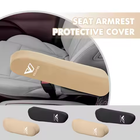For Toyota Car Seat Armrest Cover Universal Decorative Interior Accessories Sienta VELLFIRE Alphard 