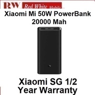 Mi 50W PowerBank 20000 Mah-Xiaomi SG 6 Mths Warranty