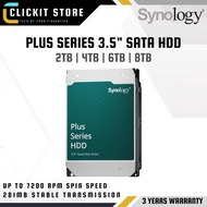 SYNOLOGY NAS PLUS HAT3300 / HAT3310 3.5" SATA Hard Disk Drive / HDD - 4TB / 6TB / 8TB
