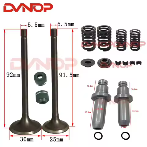 Motorcycle Engine Valve Intake Exhaust Stem Valve pipe spring For HONDA CG150 CG 150 150cc Engine Sp