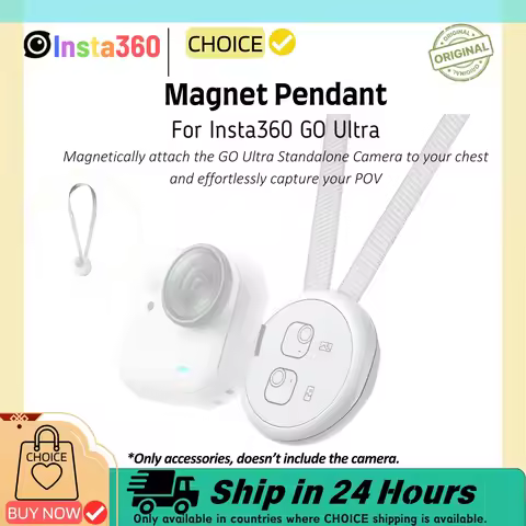 Insta360 GO Ultra Magnet Pendant Magnetic POV Necklace Neck Lanyard Mount For Insta 360 GO Ultra Ori