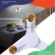 TD-DHA TaffLED E27 Fitting 3 Branch Studio Light Bulb - EEE3342A