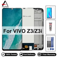 จอ LCD แบบดั้งเดิมสำหรับ VIVO Z3 Z3i V1813BT V1813BA จอแสดงผลดิจิตอลหน้าจอสัมผัสอะไหล่ทดแทนประกอบ100