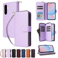 Zipper Case For Samsung Galaxy S26 FE A27 A57 A37 A56 A36 A26 A17 S25 FE S26 Ultra S25 Ultra S26 Plu