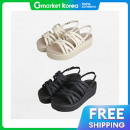 Crocs | Sandal /Dép lê nữ đế xuồng gót thấp Brooklyn Strappy 206751 (chọn 1 trong 2 loại) 631307