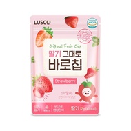 韓國 LUSOL - 水果乾(12m+) (草莓)-12g