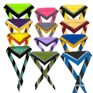 Scraft polos bahan katun jumping spotlight menyala dalam gelap Syal Biru Kuning Merah