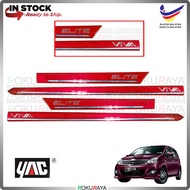 [R57 PASSION RED] Perodua Viva ELITE Original Side Door Moulding Garnish Body Lining Panel Car Acces