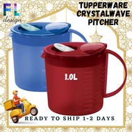 Tupperware CrystalWave Pitcher (1) 1.0L