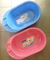 กะละมังอาบน้ำเด็ก ทรงไข่ (สีฟ้า)
