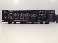 แอมป์ เครื่องขยายเสียง Integrate Amplifier Kingwa HP-1000 KW-199BT USB SD card BLUETOOTH FM