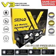 SENLO X2 PLUS V3 MINI DRIVING LIGHT  90 WATTS  6 MONTHS WARRANTY
