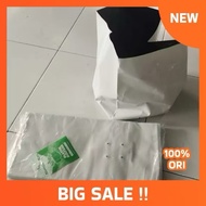 White Polybag 2 Layer Inner Black Outer White 40x40 Thick