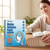 36-Pack Fast-Acting Motion Sickness Patches: Waterproof, Non-Drowsy Relief for Nausea, Vomiting & Di
