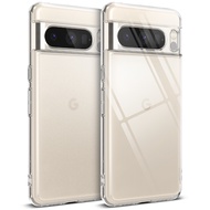 Ringke Fusion for Google Pixel 8 Pro Clear Natural Form Hard Cover