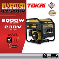 TOKAI GASOLINE INVERTER GENERATOR 2000WATT 1PH ELECTRIC START G2500IV