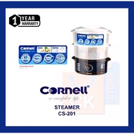 CORNELL Electric Food Steamer CS-201/ CS201 (1 Year Warranty)