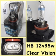 H8 12V 35W HEAD LAMP BULB CLEAR VISION 2pc