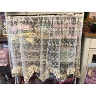 ~~~Versailles Life Boutique~~ Beige Rose Lace Embroidered Wave Cabinet Curtain.styling Curtain.door 