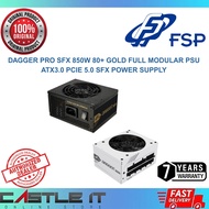 FSP DAGGER PRO SFX 850W 80+ GOLD Full Modular PSU ATX3.0 PCIe 5.0 White Black SFX Power Supply