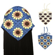 lu Ethnic Hair Scarf Headband Women Hair Decorations Gypsy Headscarf Accessories