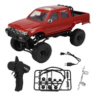 C64-1 RC Car 1:16 Scale 4WD 2.4G Remote Control Pick-Up Truck LED Light Electric Toy Off-Road Car Re