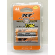 AA rechargeable battery (2A) 3000mAh MP - Dien Viet