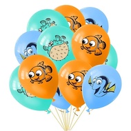 21pcs Finding Nemo Theme Birthday Party Atmosphere Rising Decoration Latex Balloon Set