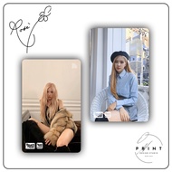[BlackPink Rose 2] Sticker Card, ATM skin | Decorative ATM Card Sticker, Apartment Card - Waterproof